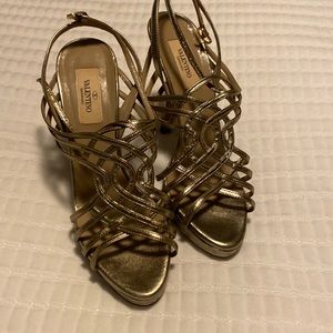 Gently used Valentino high heel sandals